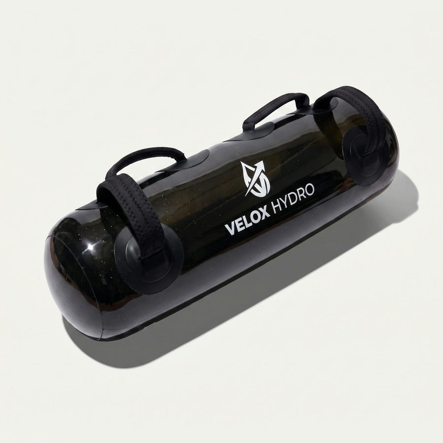 Velox Hydro power bag, angled view